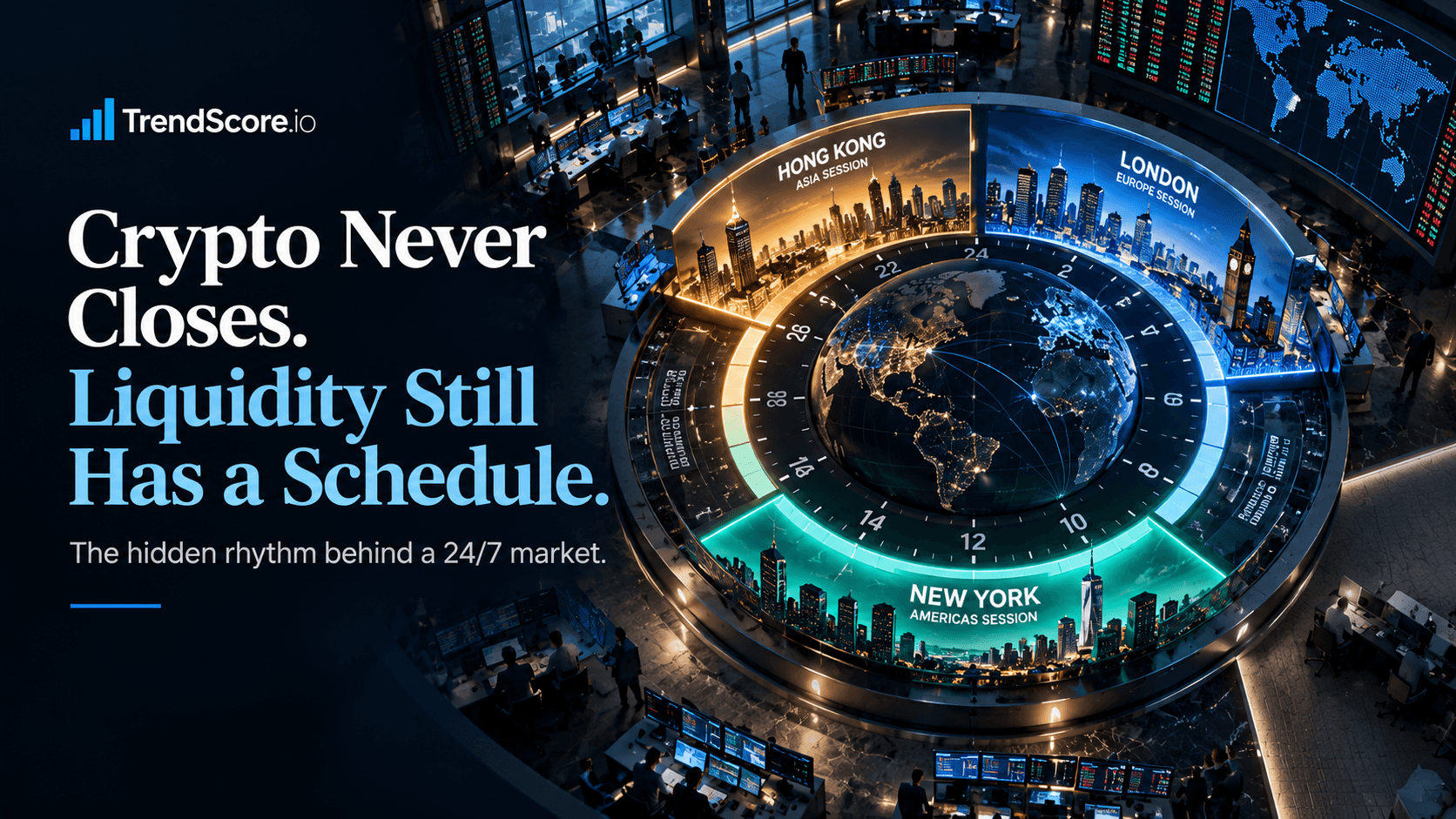 Crypto Never Closes. Liquidity Still Has a Schedule