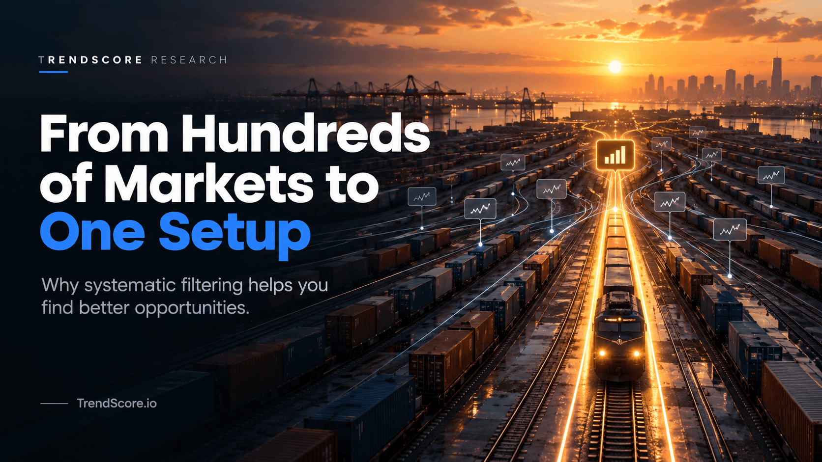 From Hundreds of Markets to One Setup: Why Filtering Matters More Than Prediction